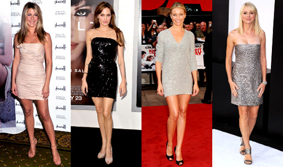Angelina Jolie, Jennifer Aniston, Naomi Watts, Cameron Diaz Angelina Jolie, Jennifer Aniston, Naomi Watts, Cameron Diaz